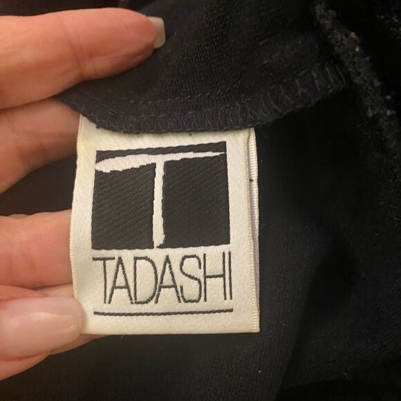 Tadashi embellished open back mini dress, S - Picture 10 of 10